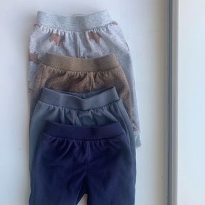 4PK Carters Fleece Pants 3-6M